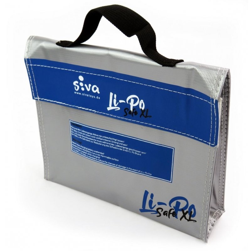 Sac protection lipo anti-feu sacoche 240x65x180mm Siva GT-Power SV-15020 - 1