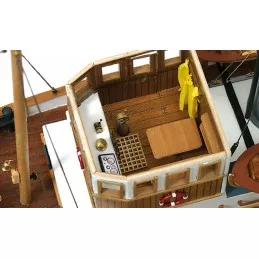 Bateau Ulises RC 1/30 kit construction bois OcCre OcCre 61001 - 6