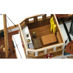 Boat Ulises RC 1/30 Kit Construction Wood OcCre OcCre 61001 - 6
