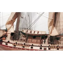 Corsair Boat 1/80 OcCre Wood Construction Kit OcCre 13600 - 5