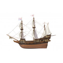 Bateau Golden Hind 1/85 kit construction bois OcCre OcCre 12003 - 3