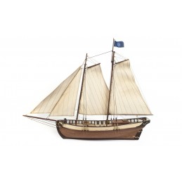 Polaris 1/50 boat with Ochre wood construction kit OcCre 12007 - 2