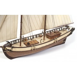 Polaris 1/50 boat with Ochre wood construction kit OcCre 12007 - 4