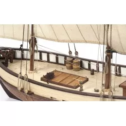 Polaris 1/50 boat with Ochre wood construction kit OcCre 12007 - 10