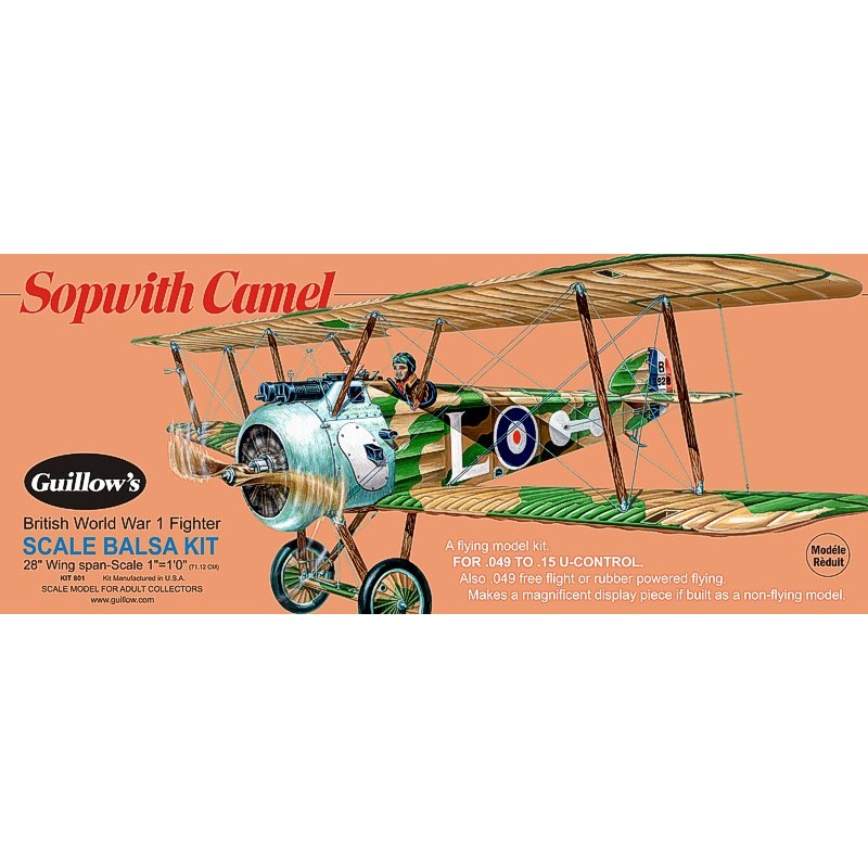 Sopwith Camel Guillow's Guillow's S0280801 - 1
