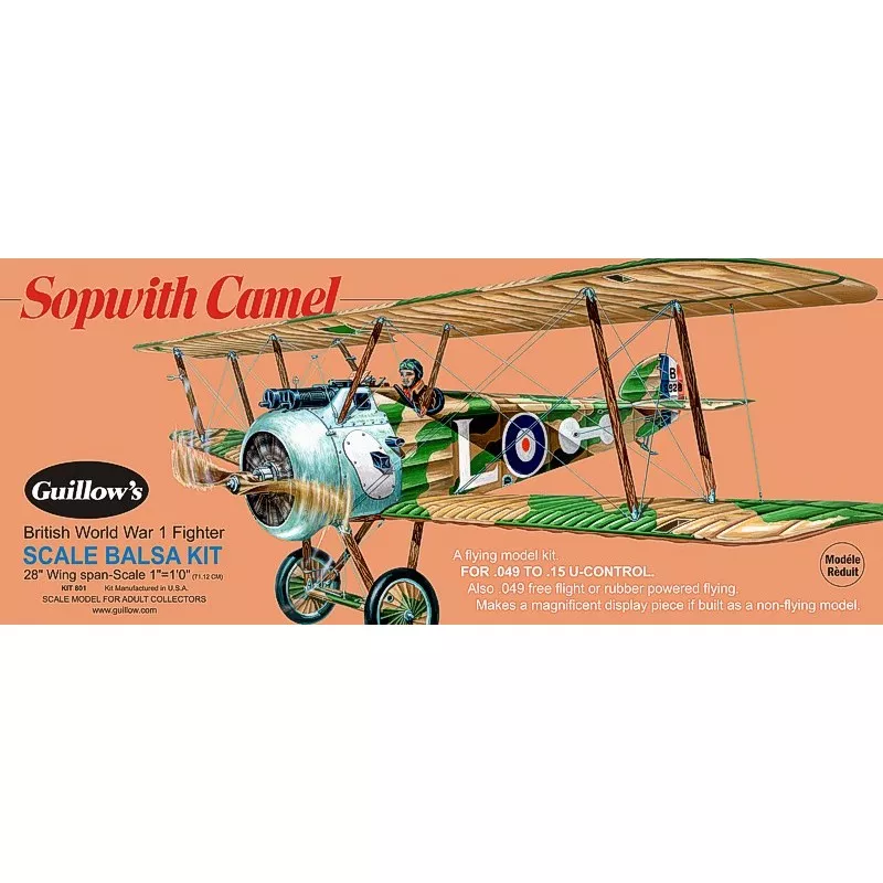 Sopwith Camel Guillow's Guillow's S0280801 - 1