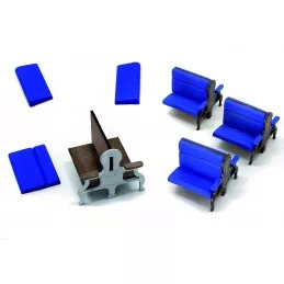 Passenger car ep. I, MZA, 1:32 Kit Construction Metal OcCre OcCre 56003 - 8