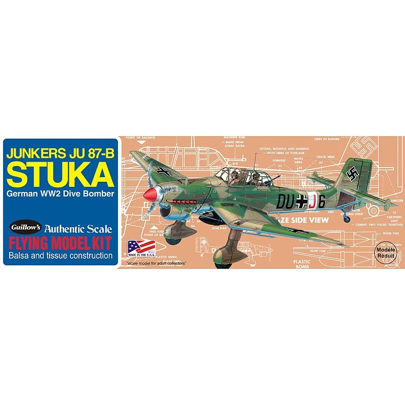 Junkers JU-87B Stuka Guillow's Guillow's S0280508 - 1