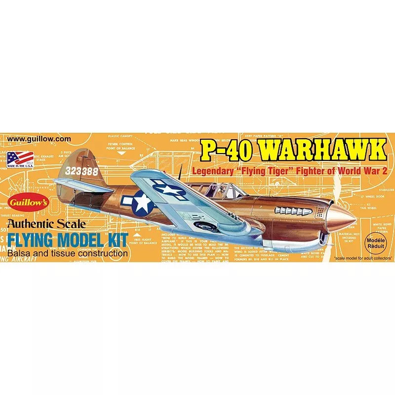 P-40 Warhawk Guillow's Guillow's S0280501 - 1