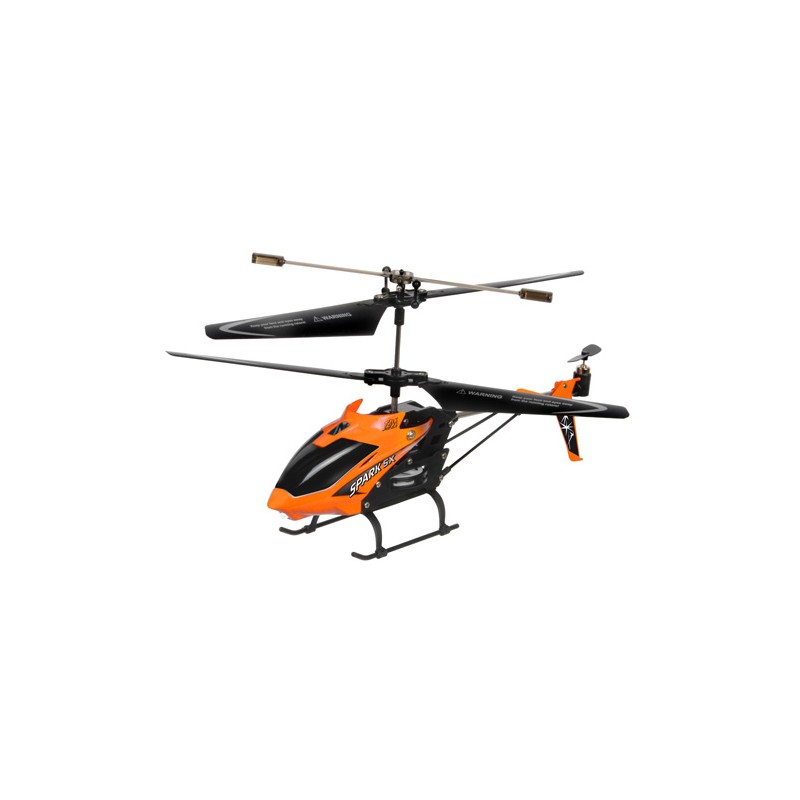 Spark SX Orange micro hélicoptère birotor 3 voies T2M T2M T5157OR - 1