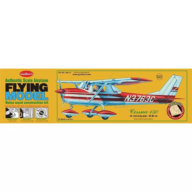 Cessna 150 Guillow's Guillow's S0280309 - 1
