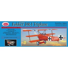 Triplan Fokker DR-1 Guillow's Guillow's S0280204 - 1