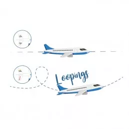Glider Siva Air 571 blue - 48cm EPO free flight Siva SV-10330 - 8