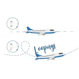 Glider Siva Air 571 red - 48cm EPO free flight Siva SV-10335 - 6
