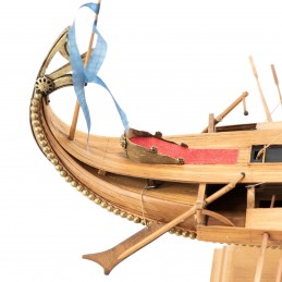 Bireme galley Greek 1/35 wooden boat Amati Amati 1404 - 4