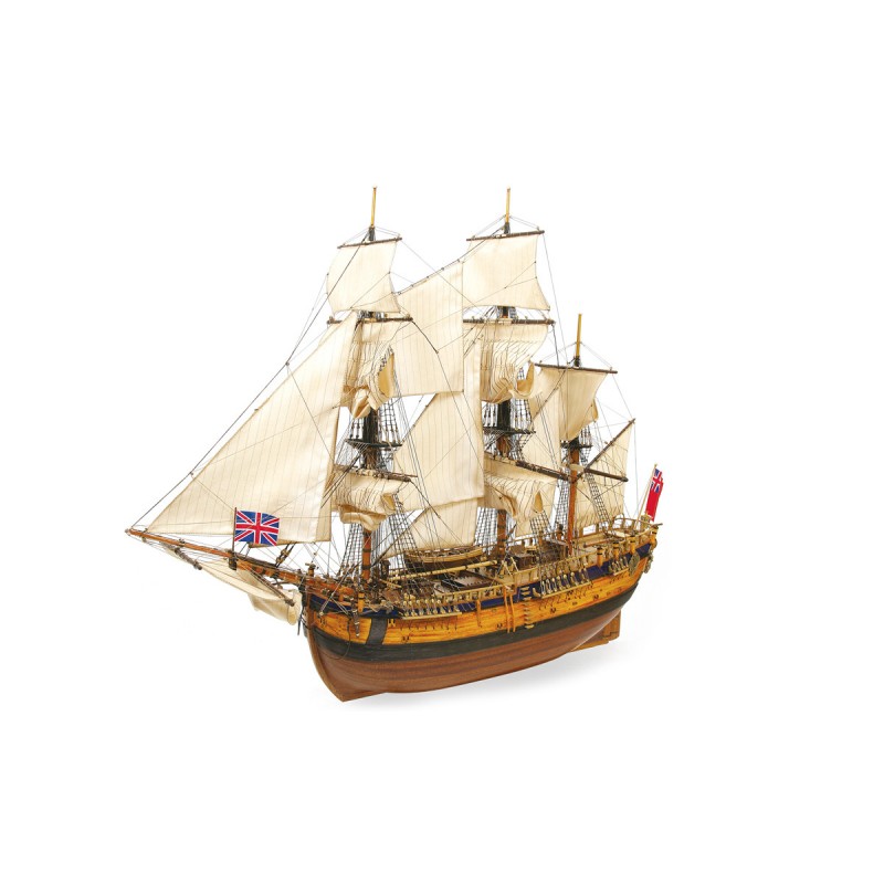 Bateau Endeavour 1/54 kit construction bois OcCre OcCre 14005 - 1