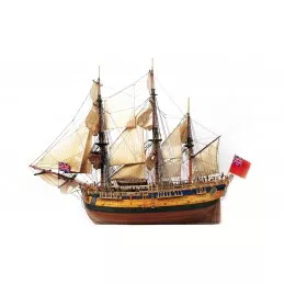 Bateau Endeavour 1/54 kit construction bois OcCre OcCre 14005 - 2