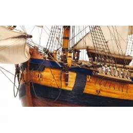 Bateau Endeavour 1/54 kit construction bois OcCre OcCre 14005 - 3