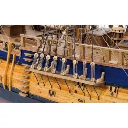 Bateau Endeavour 1/54 kit construction bois OcCre OcCre 14005 - 5