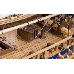 Bateau Endeavour 1/54 kit construction bois OcCre OcCre 14005 - 6