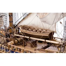 Bateau Endeavour 1/54 kit construction bois OcCre OcCre 14005 - 7