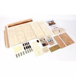 Bateau Endeavour 1/54 kit construction bois OcCre OcCre 14005 - 8