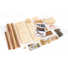 Boat Bounty 1/45 Kit Construction Wood OcCre OcCre 14006 - 11
