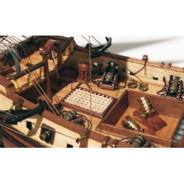Bateau La Candelaria 1/85 kit construction bois OcCre OcCre 13000 - 4