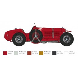 Alfa Romeo 8C 2300 Roadster 1/12 Italeri Italeri I4708 - 4
