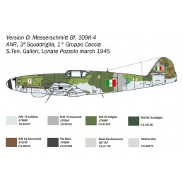 Messerschmitt Bf 109 K-4 1/48 Italeri Italeri I2805 - 7