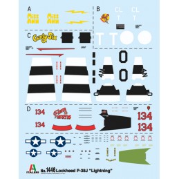 P-38J Lightning 1/72 Italeri Italeri I1446 - 3