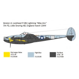 P-38J Lightning 1/72 Italeri Italeri I1446 - 4