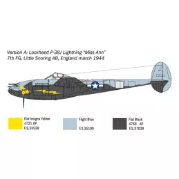 P-38J Lightning 1:72 Italeri Italeri I1446 - 4