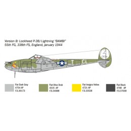 P-38J Lightning 1/72 Italeri Italeri I1446 - 5