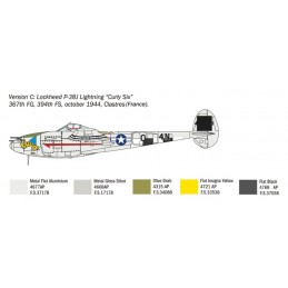 P-38J Lightning 1:72 Italeri Italeri I1446 - 6
