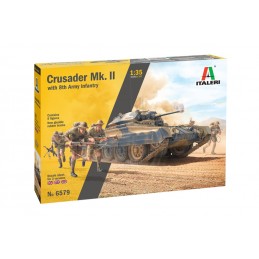 Crusader Mk.II et Infanterie Britannique 1/35 Italeri Italeri I6579 - 2