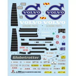 Volvo FH16 cloaked with 1/24 Italeri tailgate Italeri I3945 - 3