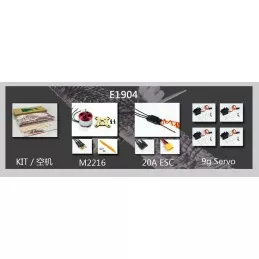 Aigle Eagle II 1m43 E19 EPP Kit PNP DW Hobby DW Hobby - Dancing Wings Hobby E1904 - 12