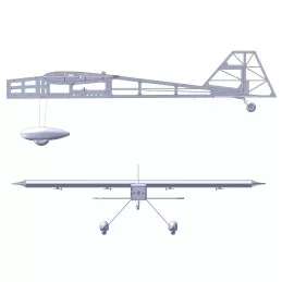 Stick-14 3D 1.40m T14 Kit ARF balsa DW Hobby DW Hobby - Dancing Wings Hobby TCG1401 - 10
