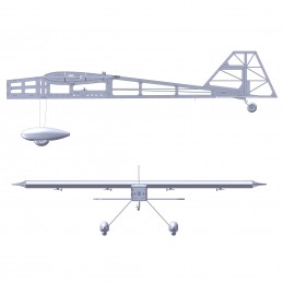 Stick-14 3D 1.40m T14 Kit ARF PNP balsa DW Hobby DW Hobby - Dancing Wings Hobby TCG1404 - 10