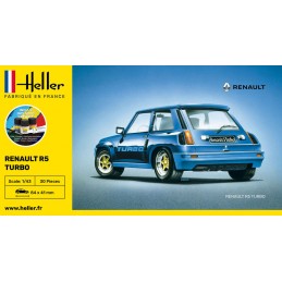 Renault R5 Turbo 1/43 Heller + colle et peintures Heller 56150 - 2