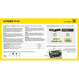 Citroen 11 CV 1/43 Heller Heller 80159 - 3