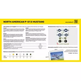 P-51 Mustang 1:72 Heller - glue and paints Heller HEL-56268 - 3