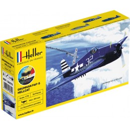F6F Hellcat 1:72 Heller - glue and paints Heller HEL-56272 - 1