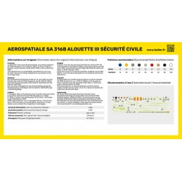 Alouette III Sécurité Civile 1/72 Heller Heller HEL-80289 - 3