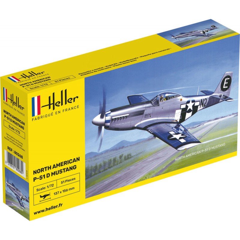 P-51 Mustang 1/72 Heller Heller HEL-80268 - 1