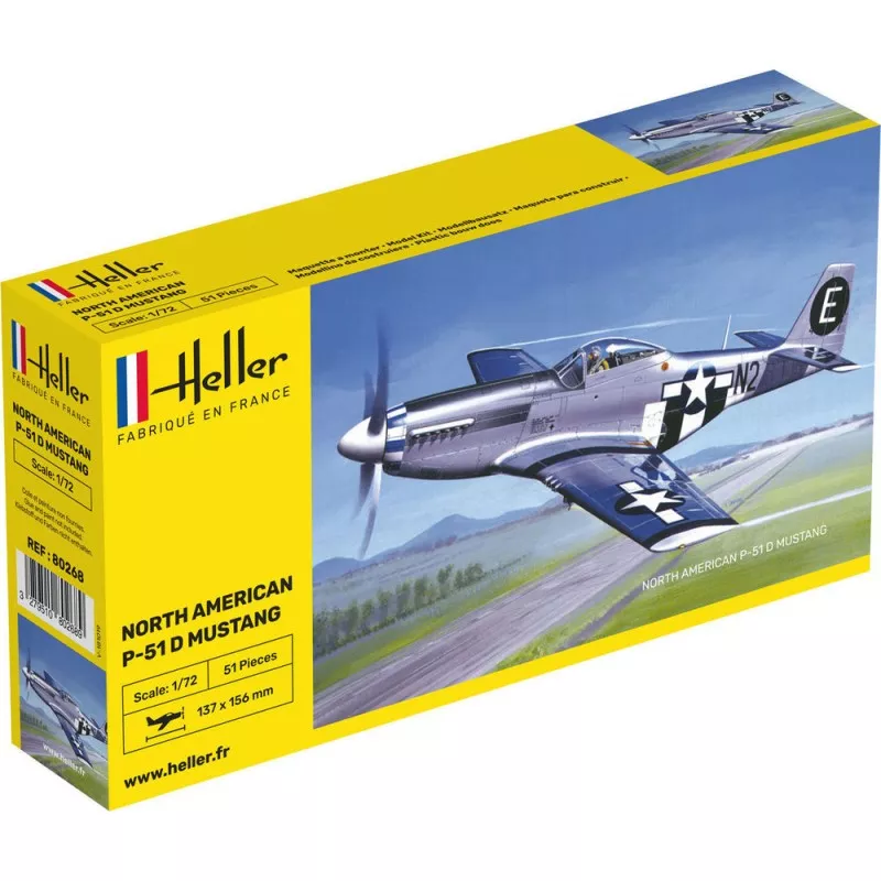 P-51 Mustang 1:72 Heller Heller HEL-80268 - 1