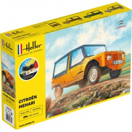 Citroen Mehari (Version 1) 1/24 Heller - glue and paints Heller HEL-56760 - 1