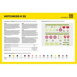 HOTCHKISS 1/35 Heller tank - glue and paints Heller 57132 - 3
