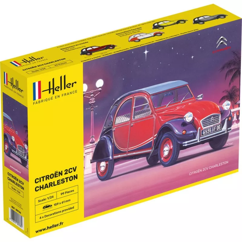 Citroen 2CV Charleston 1/24 Heller Heller 80766 - 1